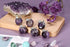 Amethyst Crystals Healing, reiki healing Crystals Stone Decors 1.2 Inch Carved Polished Natural Gemstone Apple Craft